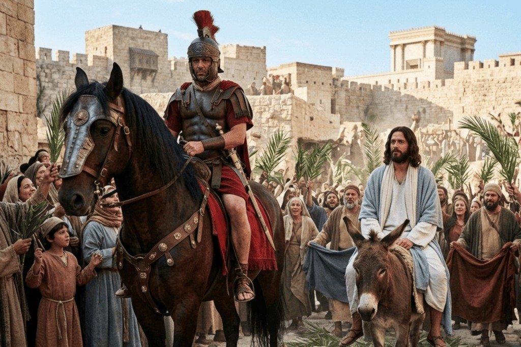Entre el caballo y el burrito